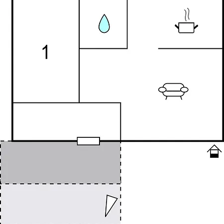 Tatil Evi 1 Bedroom Beautiful In *